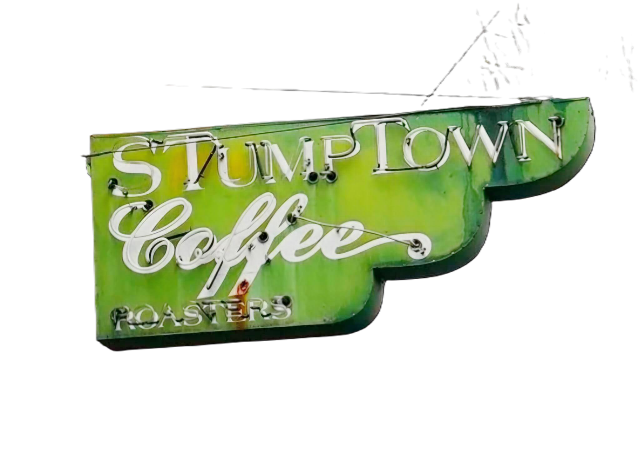 Stumptown Coffee Roasters neon sign